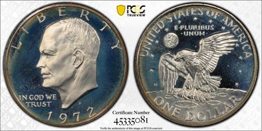 1972-S $1 Silver PR68DCAM