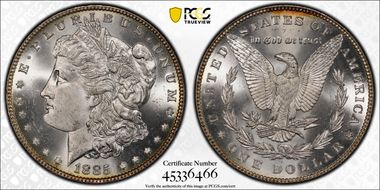 1885 $1 MS64