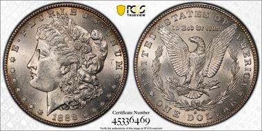 1888-S $1 MS62