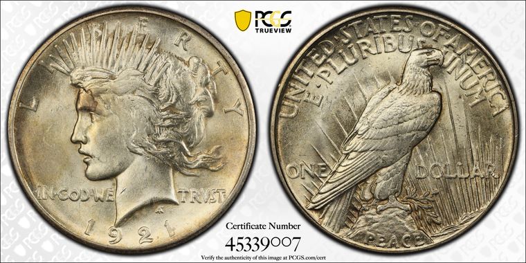 Cert 45339007 - Coin Image