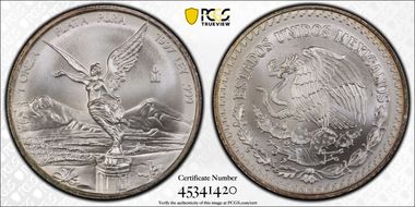 1997-Mo Onza Libertad Ag MS69