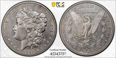 1892-S $1 N1