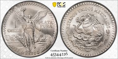 1988-Mo Onza Libertad Ag MS68
