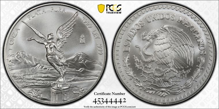 Cert 45344442 - Coin Image