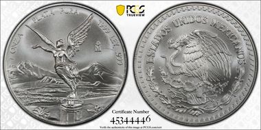 1999-Mo Onza Libertad Ag MS69