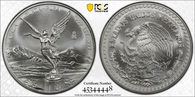 1999-Mo Onza Libertad Ag MS69