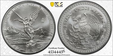 1999-Mo Onza Libertad Ag MS69