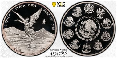 2002-Mo Onza Libertad Ag PR69DCAM