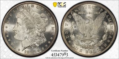 1880-S $1 MS65