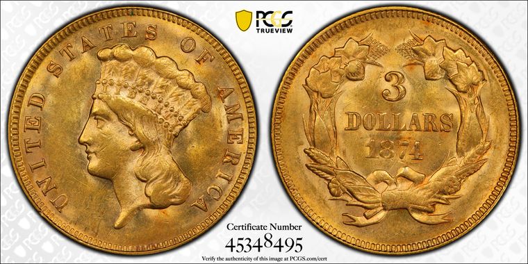 Cert 45348495 - Coin Image