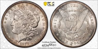 1878-CC $1 MS62