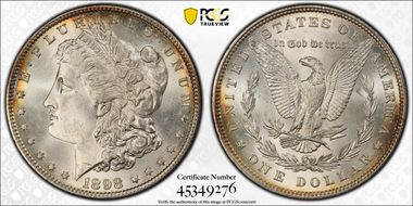 1898 $1 MS66