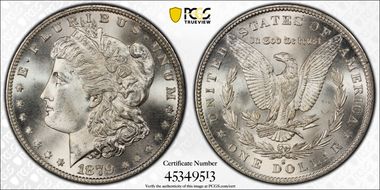 1879-S $1 MS66+