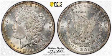 1896 $1 MS65