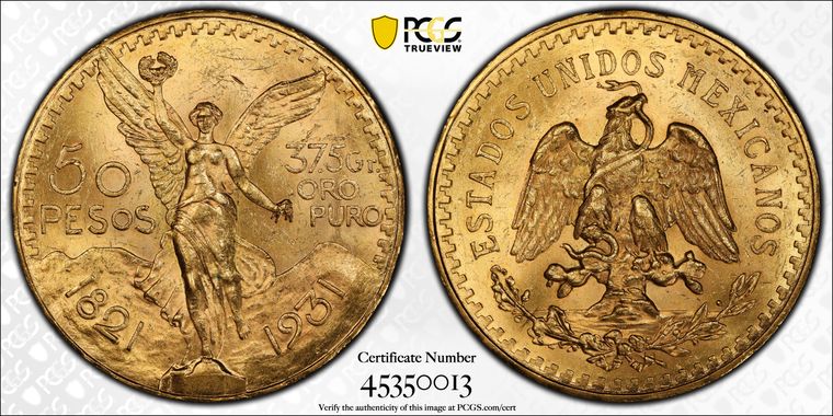 Cert 45350013 - Coin Image