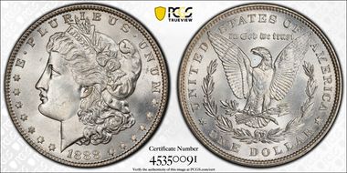 1888 $1 MS65