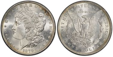 1879 $1 MS64