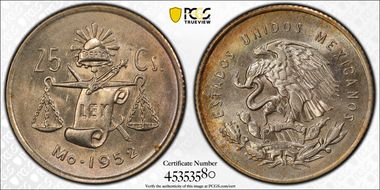 1952-Mo 25C MS66