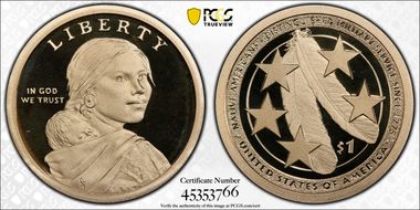2021-S $1 Native American PR69DCAM
