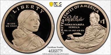2022-S $1 Native American PR69DCAM