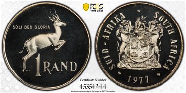 1977 Rand Silver PR68DCAM