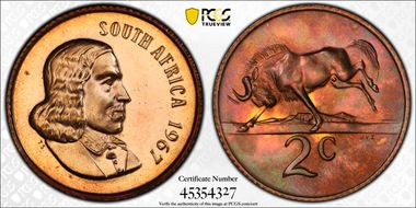 1967 2C English PR67RB