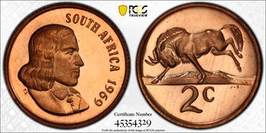 1969 2C English PR66CAM