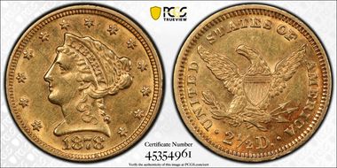 1878 $2.50 N1