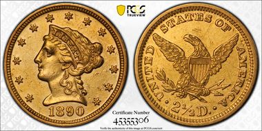 1890 $2.50 N1