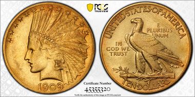 1909 $10 N1