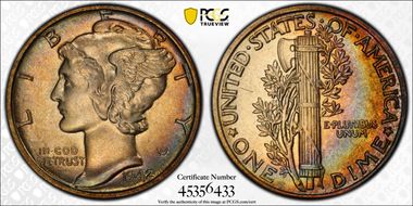 1942 10C AU58