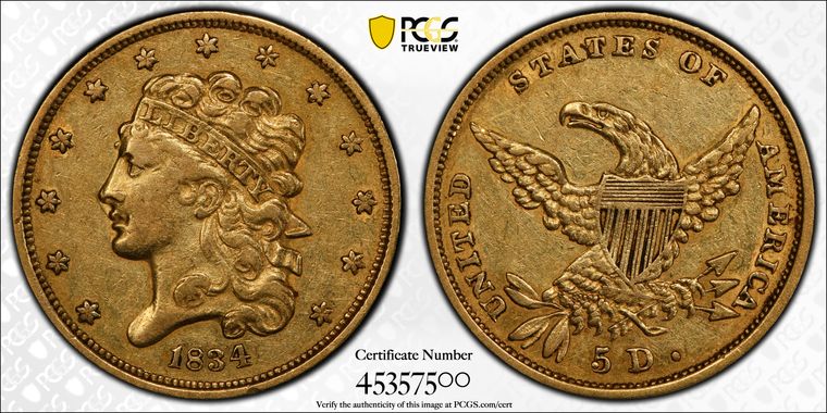 Cert 45357500 - Coin Image