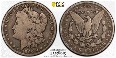1896-O $1 G6
