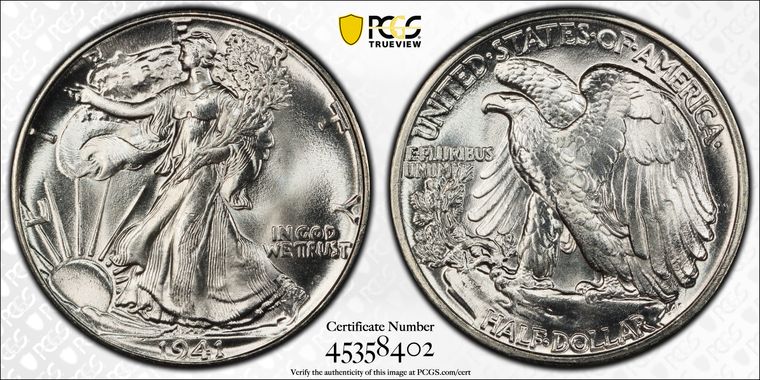 Cert 45358402 - Coin Image