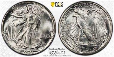 1941 50C MS67+