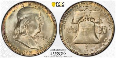 1954-S 50C MS66