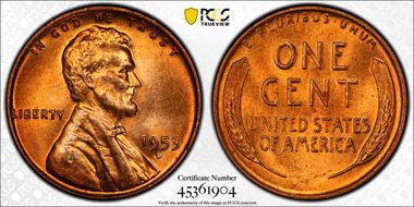 1953-D 1C RPM FS-502 MS65RD