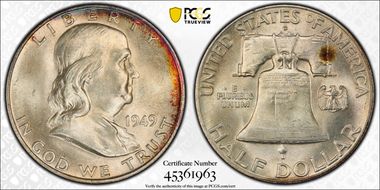 1949-D 50C MS66FBL