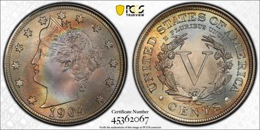 1904 5C MS67+