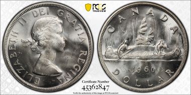 1960 S$1 MS64