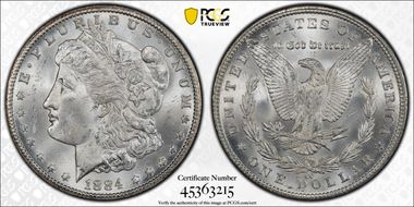 1884-CC $1 MS64