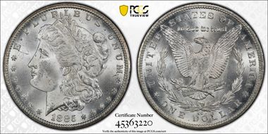 1885-CC $1 MS65