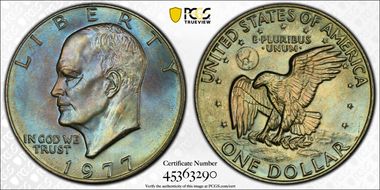 1977 $1 MS67