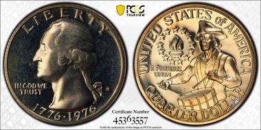 1976-S 25C Clad PR67