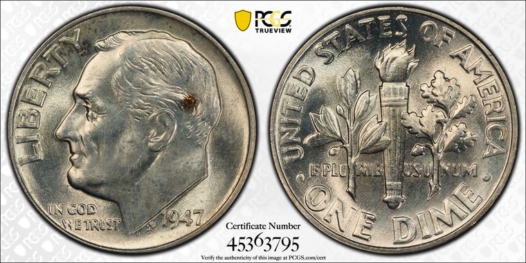 Cert 45363795 - Coin Image