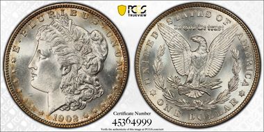 1902 $1 MS66