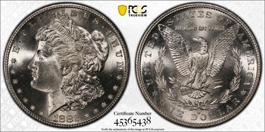1882-S $1 MS66