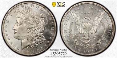 1901-O $1 MS64