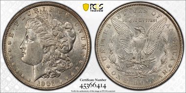 1901 $1 AU53