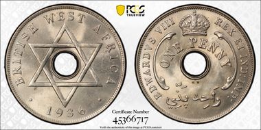 1936-KN 1D Edward VIII KM-16 MS64
